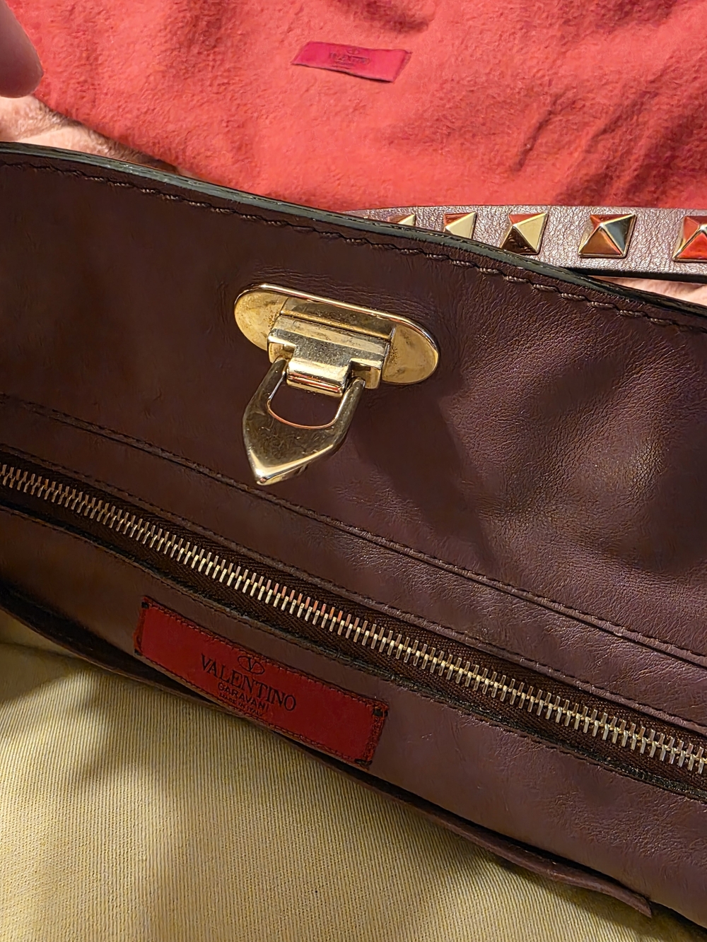 VALENTINO BAG- Purple - Picture 4 of 9